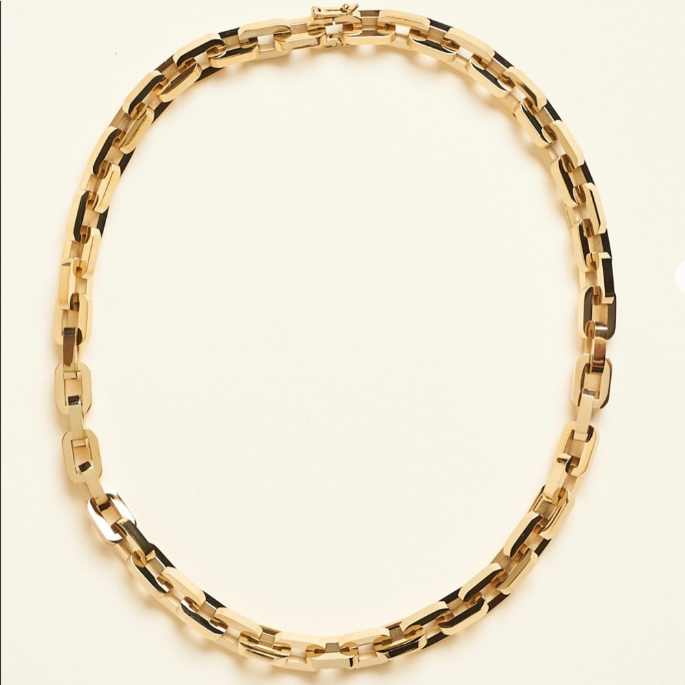 Eddie Borgo Supra Link Collar Necklace